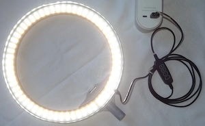 P UBeesize Ringlicht UL 10 120led mit USB-Anschluss 25cm für Kamerastativ TR50 ohne Zubehör gut erha