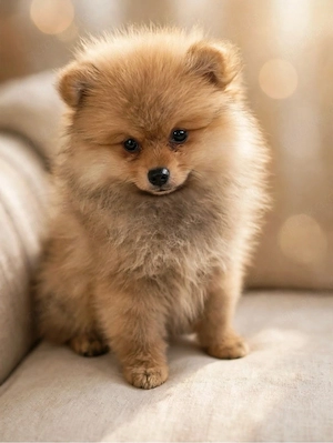 Zwergspitz Pomeranian Welpe Hündin 