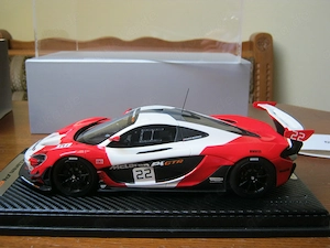 1:18 Tecnomodel McLaren P1 GTR Limitiert auf 20 Stk. Weltweit