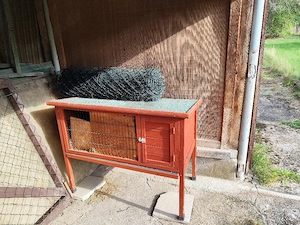 Kleintierstall Kaninchenstall aus Holz