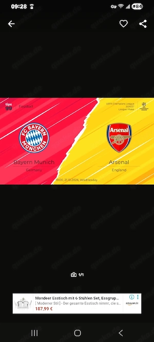 Bayern München   Arsenal | Champions League 2026 27