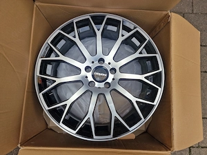 Carmani 22 8x19et38 lk5x112 black polish für Audi, BMW, Mercedes, Seat, Skoda und VW
