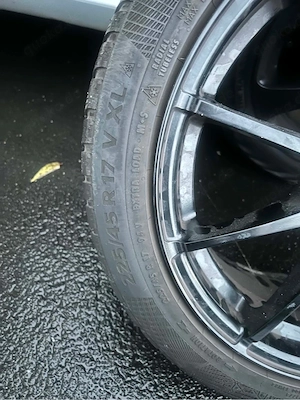 17 Zoll Alufelgen 5x105 mit Winterreifen   4 Stück