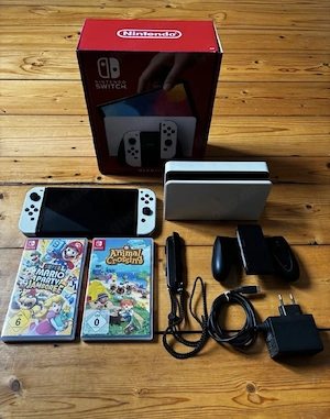 Nintendo switch mit spiele  Bild 2