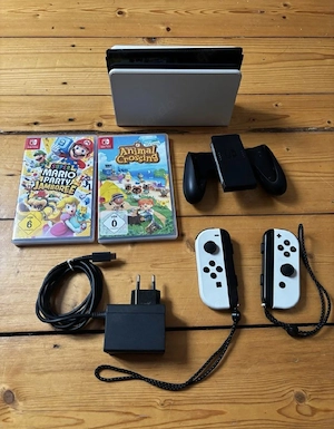 Nintendo switch mit spiele  Bild 3