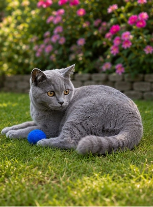 Verkaufen 2 junge und 1 Mädchen Britischen Katzen