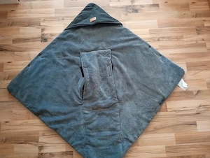 Einschlagdecke grau schwarz Fillikid 
