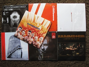 7 x Rammstein - Schallplatten, Vinyl