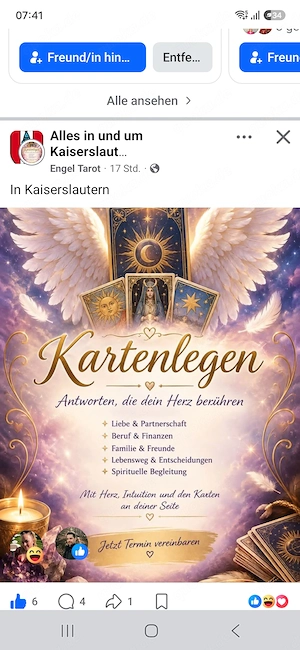 Kartenlegen  Lebensberatung