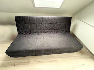 Schlafsofa, 3er Bettsofa, Rahmenfarbe grau, mit Klickmechanismus in gutem Zustand zu verkaufen.
