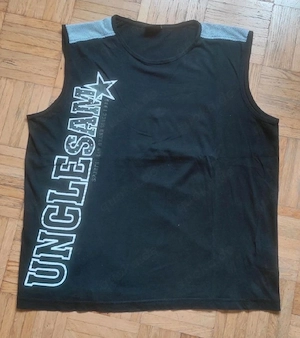 Uncle Sam Tank   Gym Tank Top   Muskelshirt   Herren   Gr. XL
