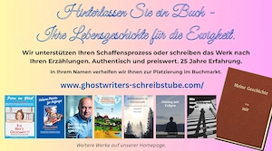 Ghostwriter: Biografie-Experten, Romane und Selfpublishing-Service 