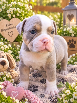 Bezaubernde New English Bulldog Welpen (Familienhund) suchen Traumplatz !!