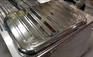 1961 64 Impala   Verchromte Kofferraumbodenabdeckung 