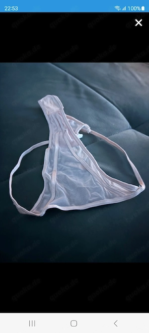 getragener String abzugeben!. 