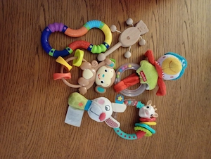 Babyspielzeug bunt verschiedenes 