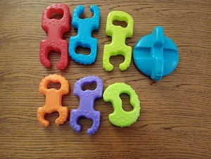 Plastikspielzeug bunt