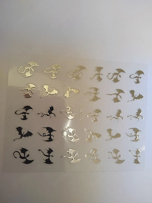 Wunderschöne Nagelsticker   5D Nail Art