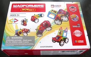Magformers Vehicle Set 28 in 1 WOW Set Magnetspielbausteine TOP!!