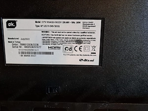65 zoll ok led tv dvb-t2  c  s2