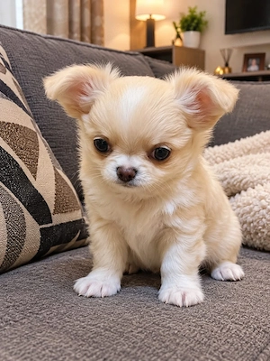 Zauberhafte Chihuahua-Welpen suchen liebevolle Familien   