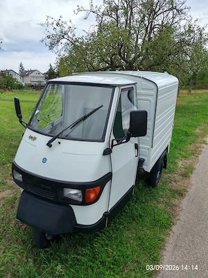 Piaggio Ape 50 Kasten (C80) Weiß   Bj. 2006, 23455  km   Top gepflegt