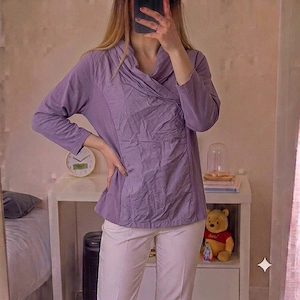 Ulla Popken Selection Shirt Lila  Größe 48 50
