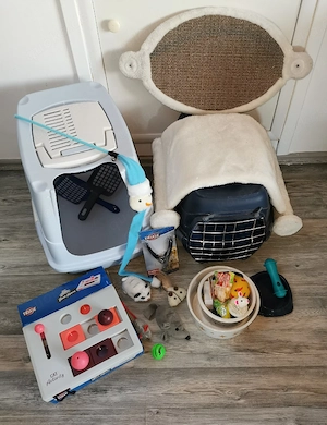 Katzen Zubehör Set