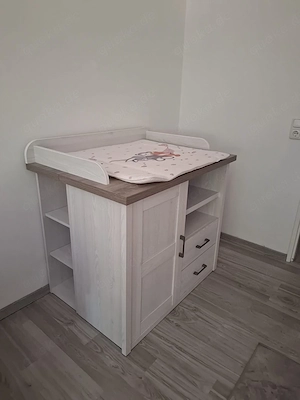 Wickelkommode aus der Serie  Luca  von SB Möbel Breite Höhe Tiefe: 106 102 75 cm