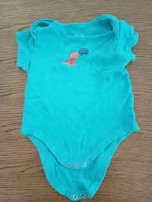Kurzarmbody türkis Dino 80 Early Days 