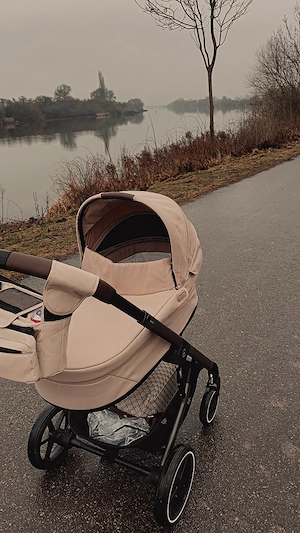 Cybex Balios S Lux Set Almond Beige - Kinderwagen, Babyschale & Base G