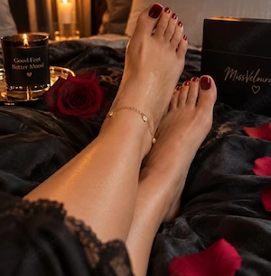 getragene socken und tangas 