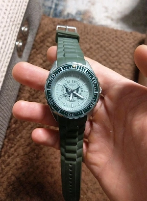 Legend of Uncle Sam Armbanduhr   Uhr   Herren   Accessoir   Grün 