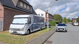 Dethleffs Wohnmobil Nichtraucher Roller Heckträger autark Klima Markise Vorzelt Rückfahrkamera