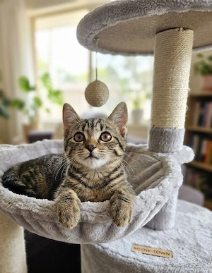 Katzenbaby Katzenmädchen Hauskatze 