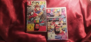 Switch Spiele Super Mario Odyssee und Super Mario Kart Deluxe