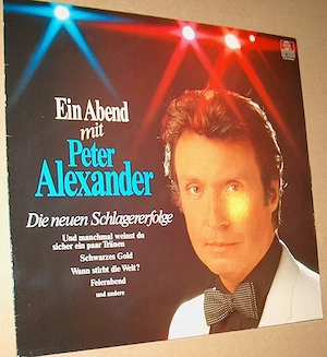 B LP PETER ALEXANDER Ein Abend mit Peter Alexander Ariola Club-Edition 30067 3 Schallplatte Album Vi
