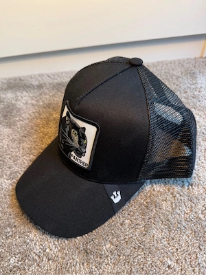 panther cap schwarz