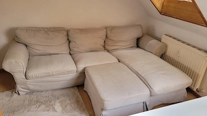 Couch Sofa mit Recamiere