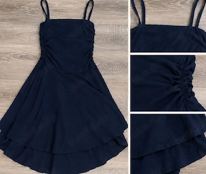 (Von 30   aus 13   reduziert) Blaues Sommerkleid