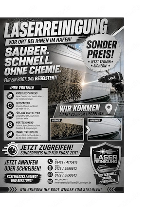 Sauberes Boot im Winterlager