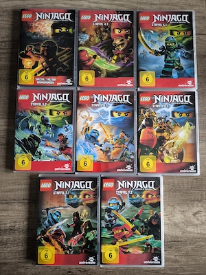 Lego Ninjago DVDs