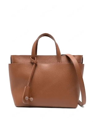 Fabiana Filippi Damen-Tasche aus Leder Cognac