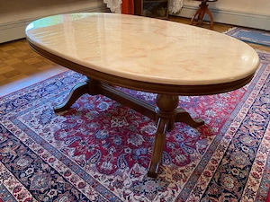 Sofatisch Couchtisch mit Marmorplatte
