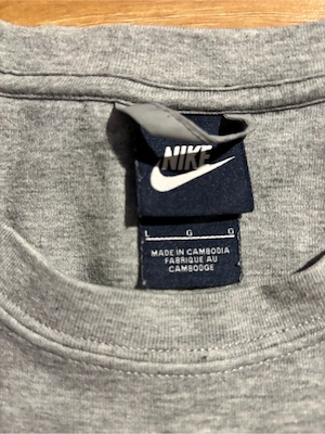 NIKE Grau Damen Pullover Gr. S Vintage