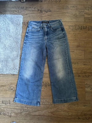 Drykorn Damen Jeans Hose Blau Gr. S Vintage Kurz Rohr-Schnitt