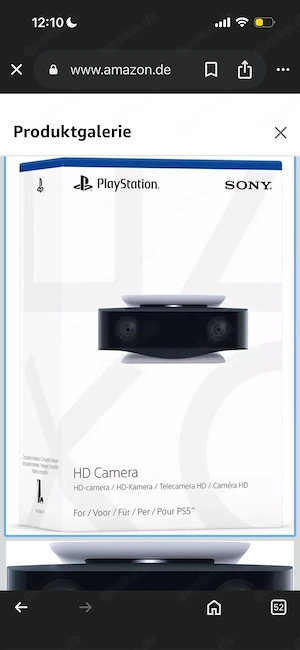 Ps5 HD Kamera Streaming Sony 