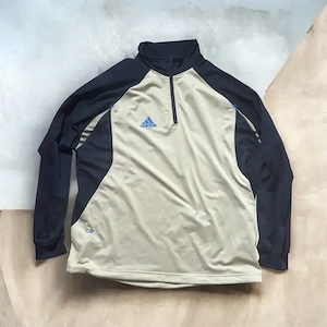 Vintage Adidas Equipment EQT 1 4 Zip Pullover Jacke Gr.XXL