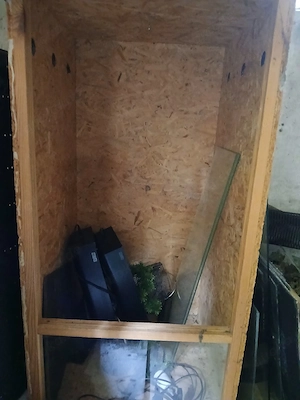 Terrarium top Zustand 120 hoch x60x60 