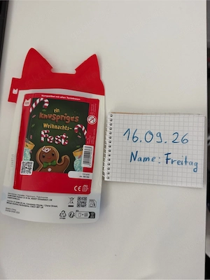 tonies Ein knuspriges Weihnachts-Fest Tonie Figur Neu